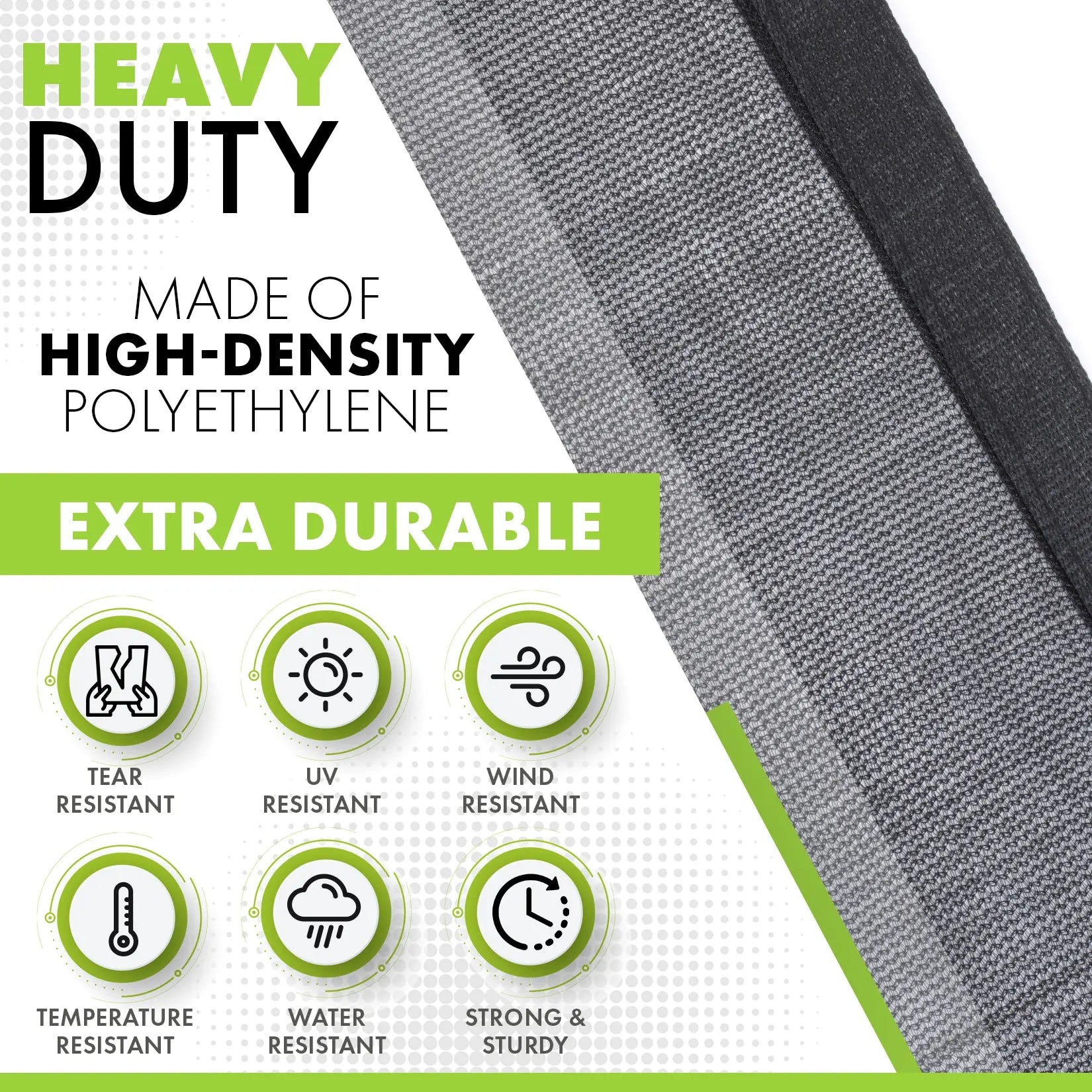 20' x 30' Mesh Tarp Shading 60-70% Blockage Windscreensupplyco