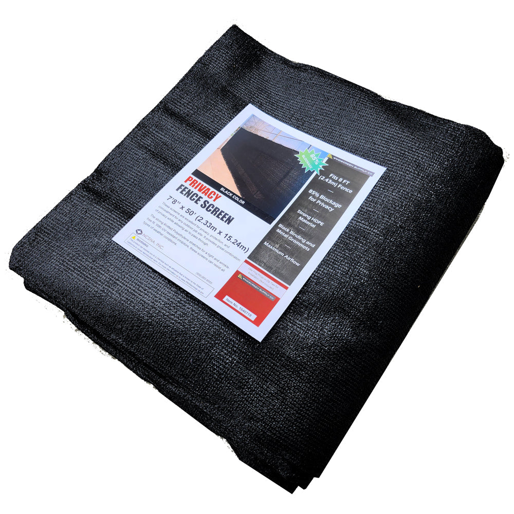 Privacy Fence Screens 7'8 x 50' with 85% Blockage Windscreensupplyco