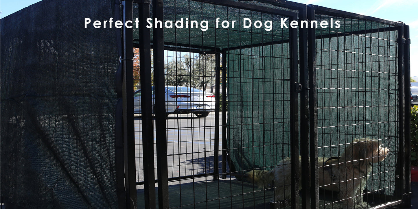 Heavy Duty 10' x 10' Kennel Shade Covers