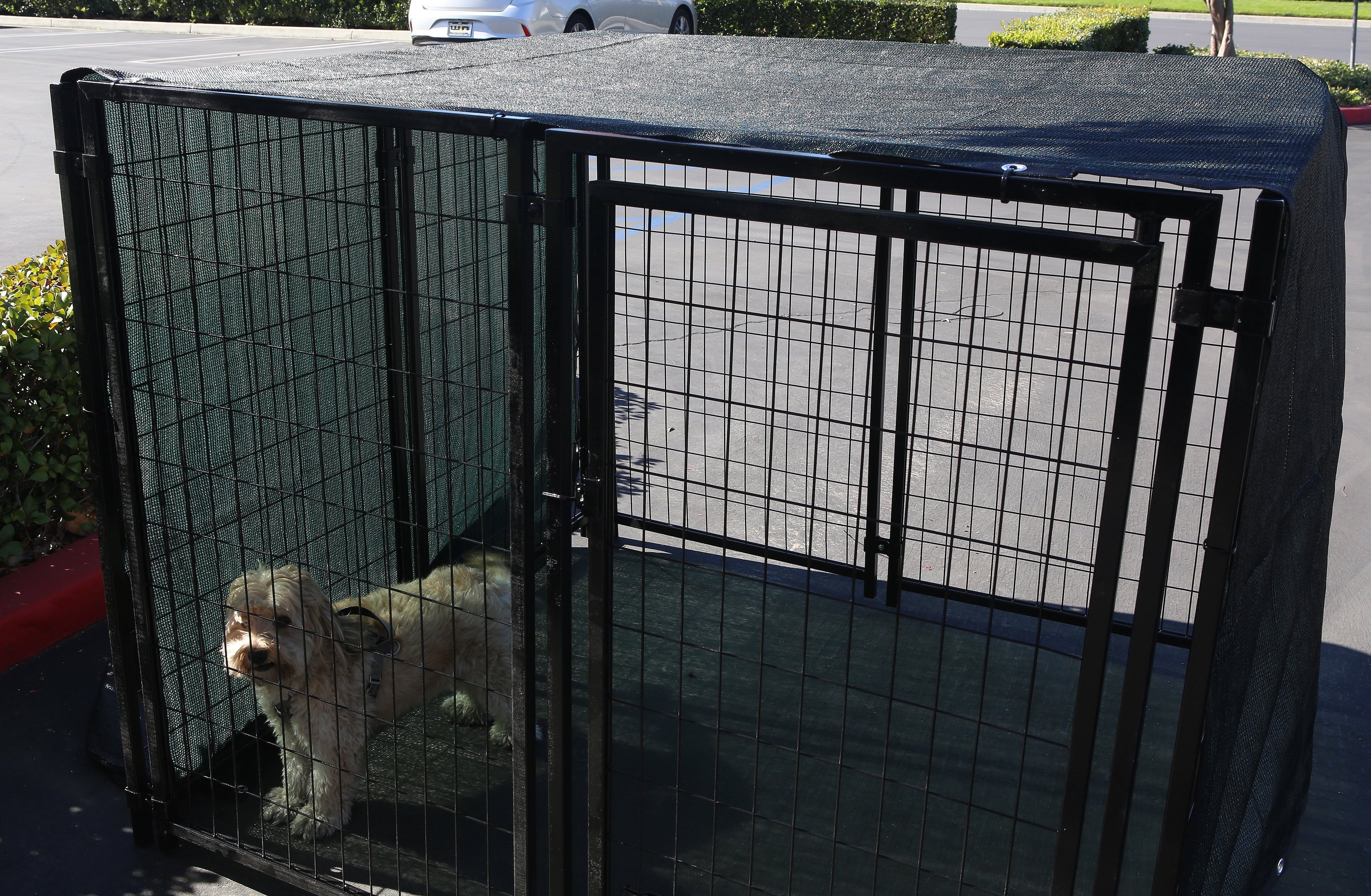 Heavy Duty 10' x 10' Kennel Shade Covers Windscreensupplyco