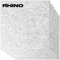 Rhino Acoustic Panels in Silver Gray Color