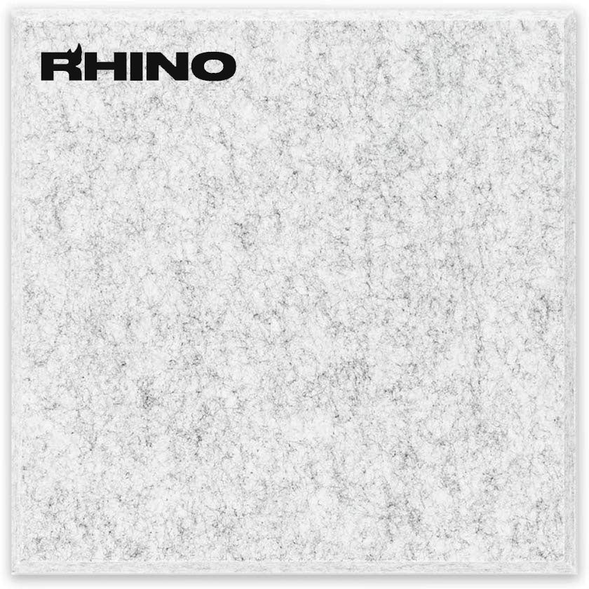 12" x 12" RHINO Acoustic Panels Silver Gray Color (6 Pcs)