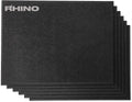 16" x 12" RHINO Acoustic Panels Matte Black Color (6 Pcs) Windscreensupplyco