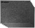 16" x 12" RHINO Acoustic Panels Dark Gray Color (6 Pcs) Windscreensupplyco
