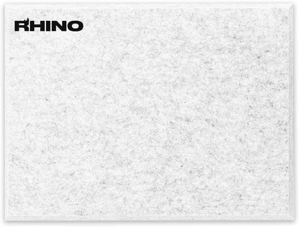 16" x 12" RHINO Acoustic Panels Silver Gray Color (6 Pcs)