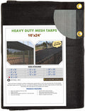 16' x 24' Mesh Tarp Shading 60-70% Blockage Windscreensupplyco