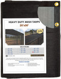 20' x 30' Mesh Tarp Shading 60-70% Blockage Windscreensupplyco