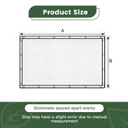 WindscreenSupplyCo Premium Mesh Tarp 60-70%