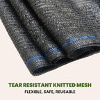 WindscreenSupplyCo 5'10'' x 100 FT Shade Cloth Roll Eyelets 60%