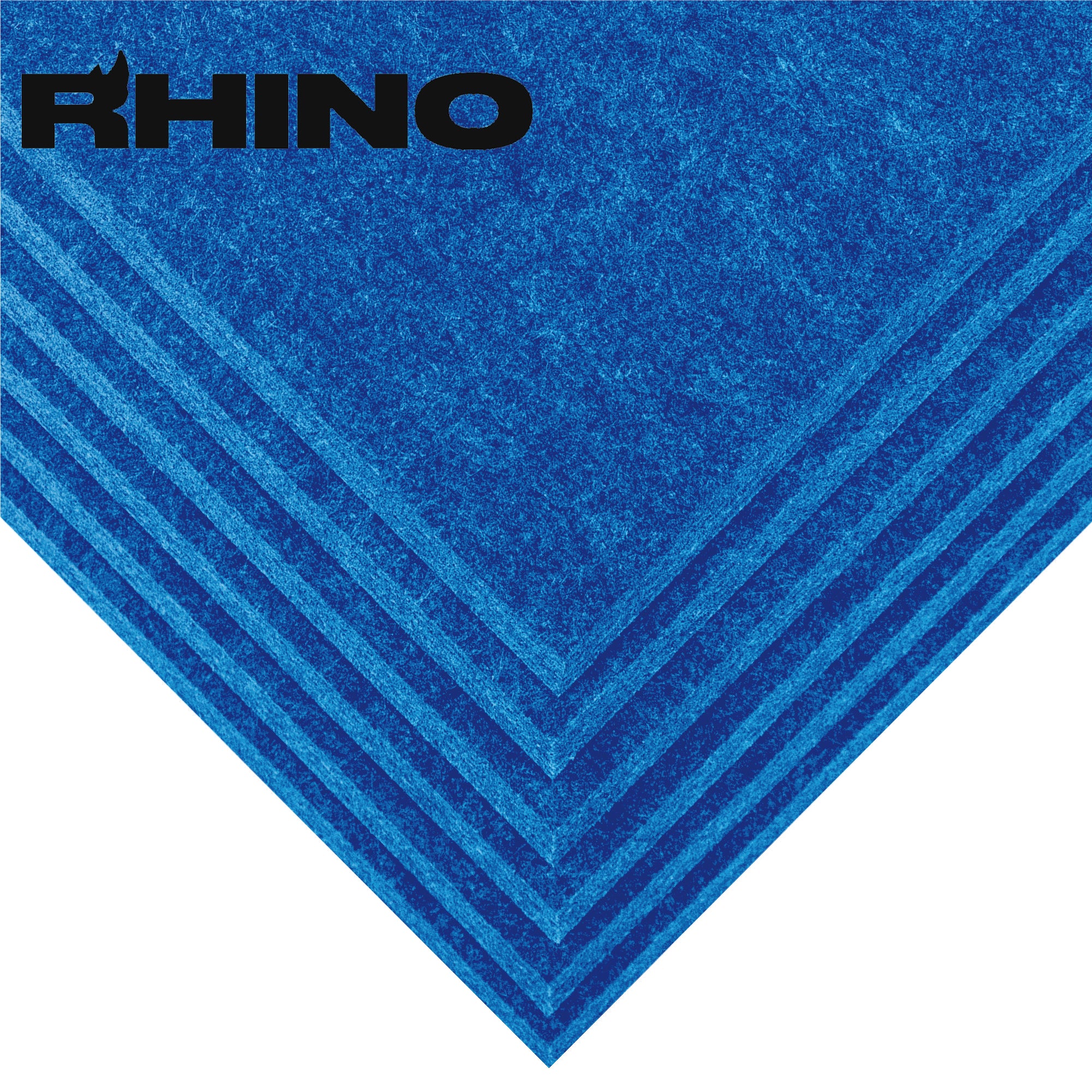 FINAL SALE  --  12" x 12" RHINO Acoustic Panels Blue Color (6 Pcs)