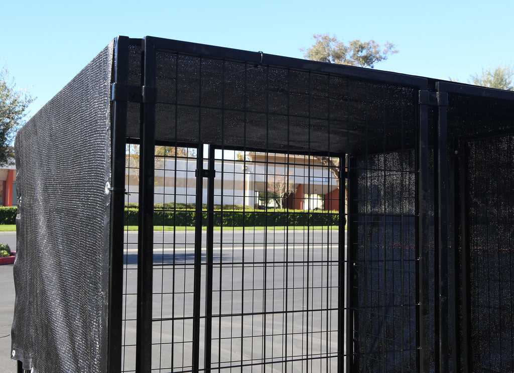 Heavy Duty 10' x 10' Kennel Shade Covers Windscreensupplyco