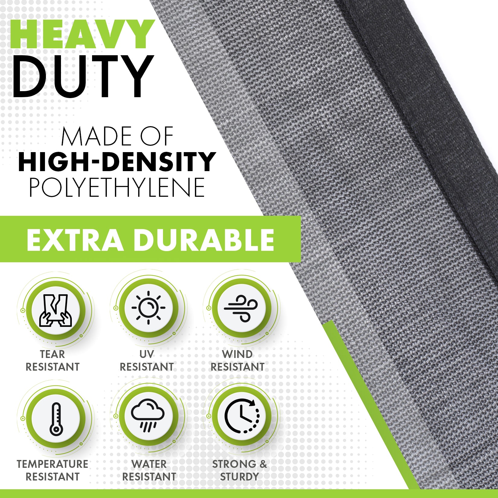 12' x 20' Mesh Tarp Shading 60-70% Blockage