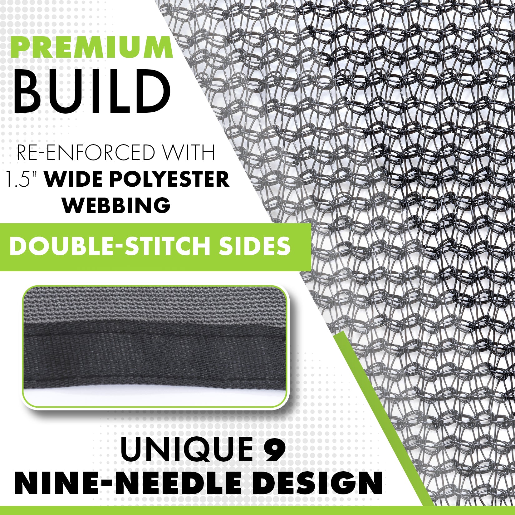 Heavy Duty Mesh Tarp 