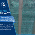 8' x 100' (7'8") Raw Roll Privacy Screens Windscreensupplyco
