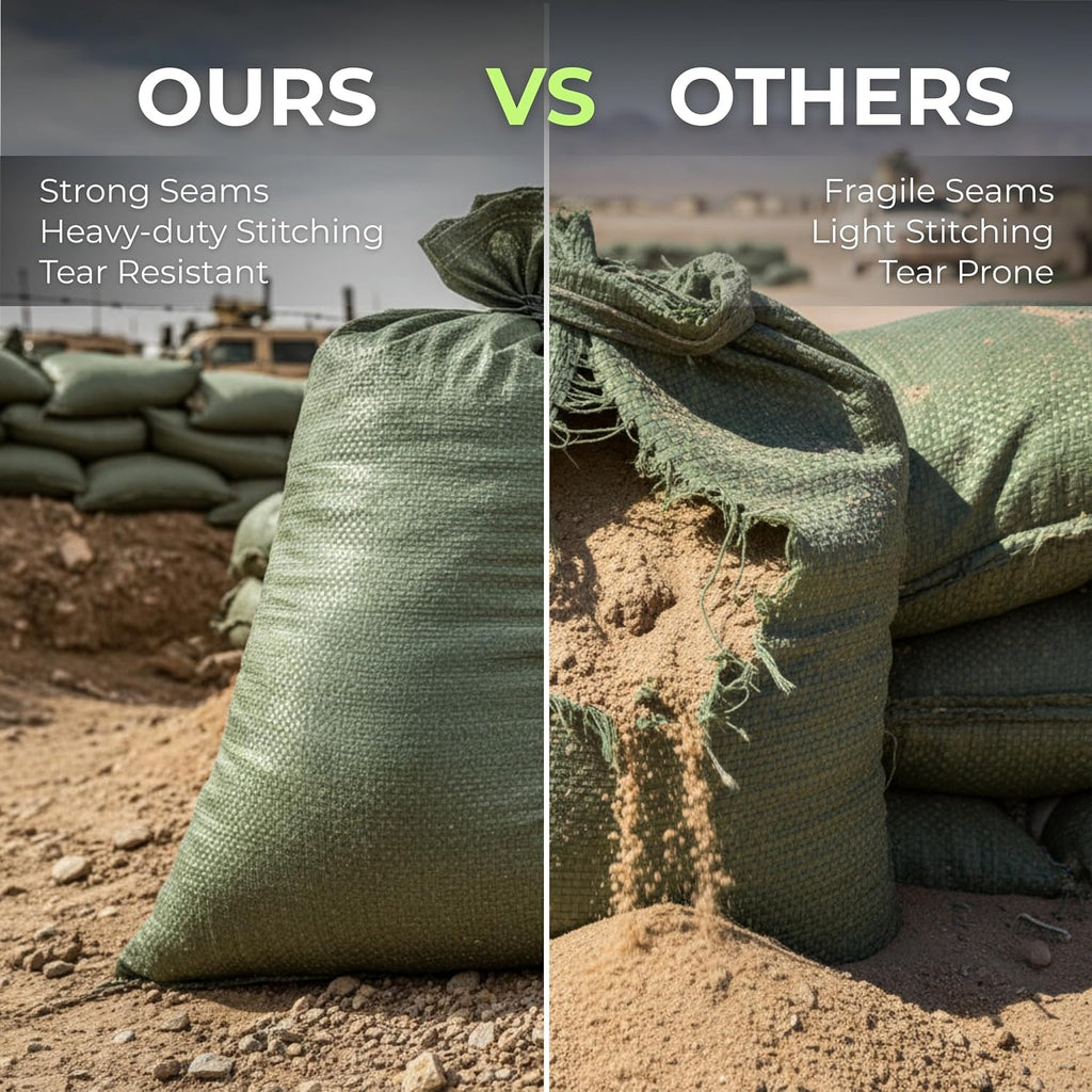 Heavy Duty Sandbags (100 Pcs Per Bundle)