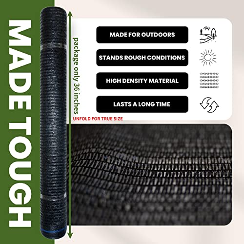 WindscreenSupplyCo 5'10'' x 100 FT Shade Cloth Roll Eyelets 60%