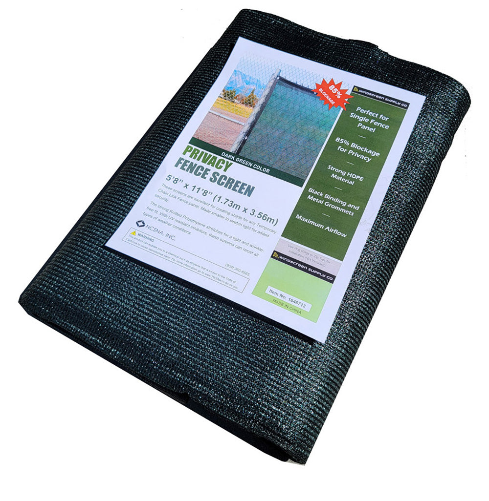 HEAVY DUTY 6' x 12' Screen for Temporary Panels