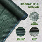 WindscreenSupplyCo 5'10'' x 100 FT Shade Cloth Roll Eyelets 60%
