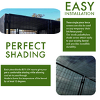 Heavy Duty 10' x 10' Kennel Shade Covers